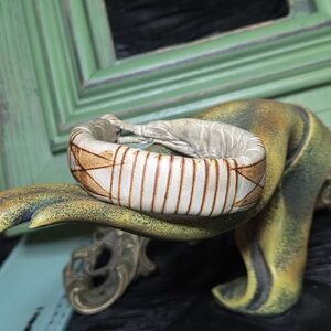 Vintage Dogon Leather African Tribal Bangal-Mali